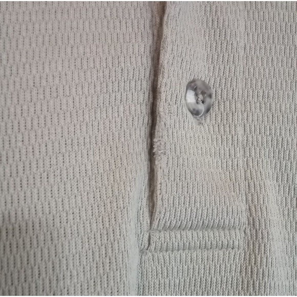 Luna Pier Tan Polo Shirt Short Sleeve XXL 100% Cotton 2XL Men's Made In The USA - Picture 7 of 7